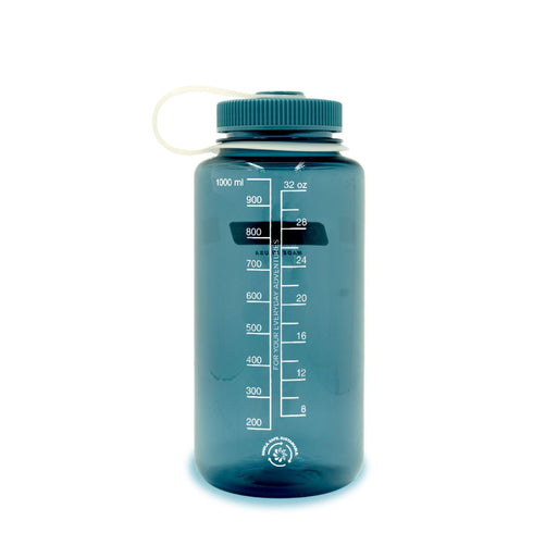 Nalgene 32oz Wide Mouth Water Bottle (Plain) (SA)